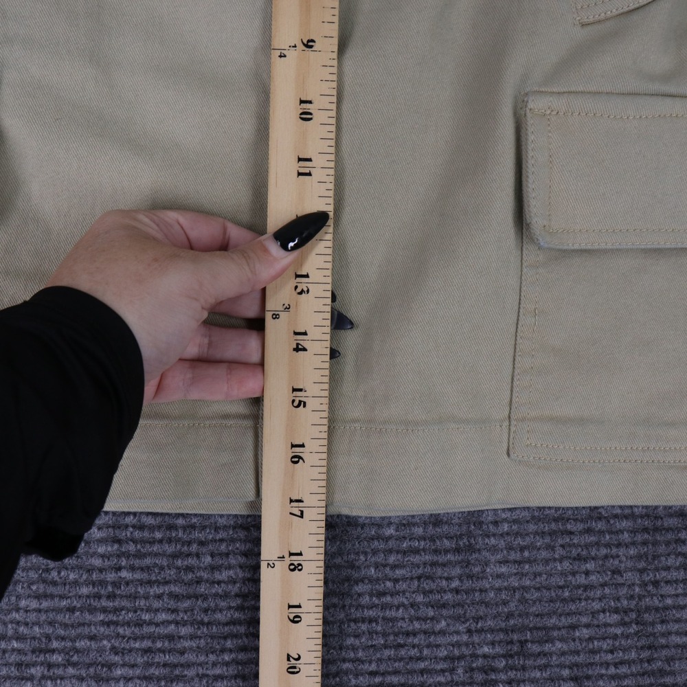 Loft Cargo Safari Skirt Women 6P Belted Utility Mini Casual Workwear - Picture 7 of 9